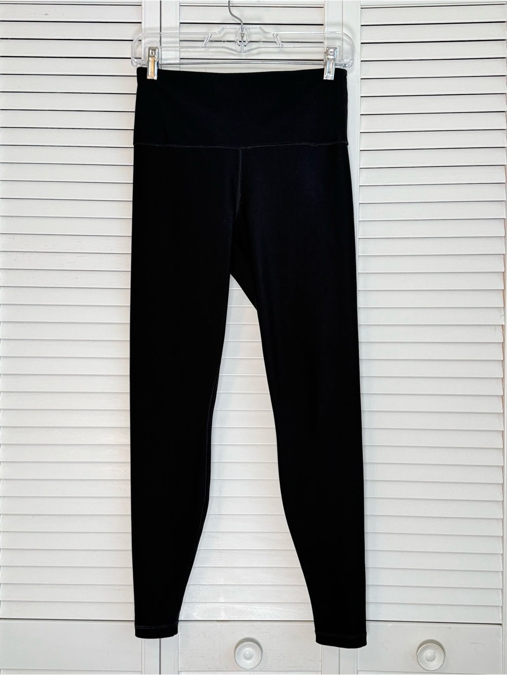 Savage X Fenty Sport Leggings Black Shaped Legs Pocket Workout Size Small 4/6
